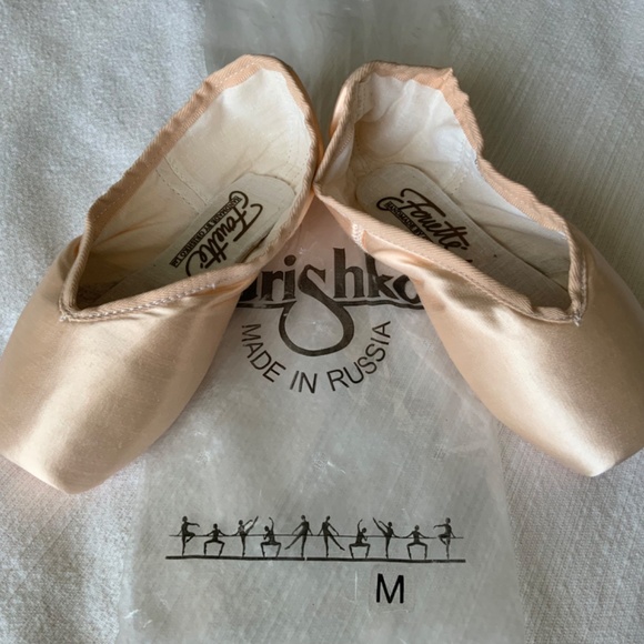 Grishko Fouette Pointe Ballet shoes size 3 XXXX M new for dance or crafts - Picture 2 of 5